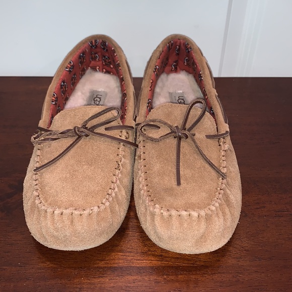 UGG BRAND NEW SIZE 7-71/2 CHESTNUT SLIPPERS - Picture 4 of 8